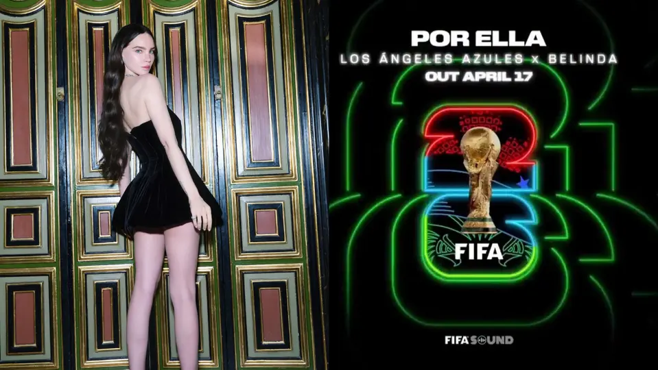 Belinda y la FIFA dieron a conocer el tema que será parte del álbum oficial del Mundial / Especial