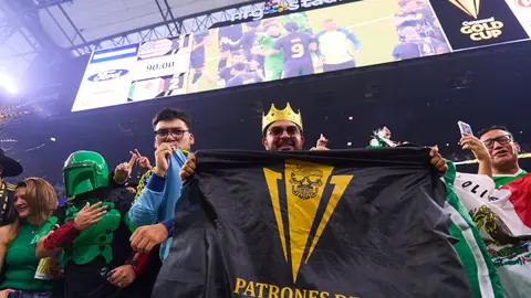 Afición mexicana en celebración en la Copa Oro 2025 | MEXSPORT