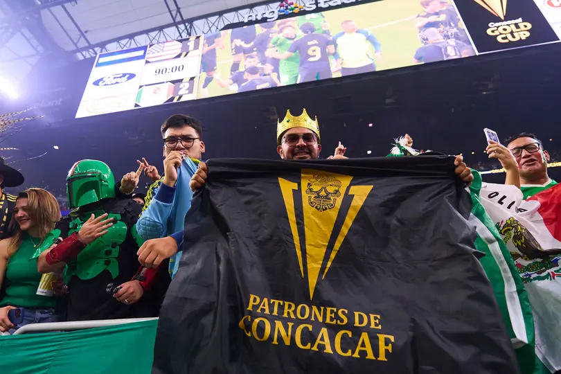 Afición mexicana en celebración en la Copa Oro 2025 | MEXSPORT