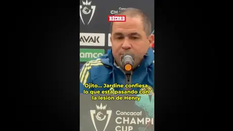 André Jardine platicó sobre la situación que tiene Henry y de qué se trata