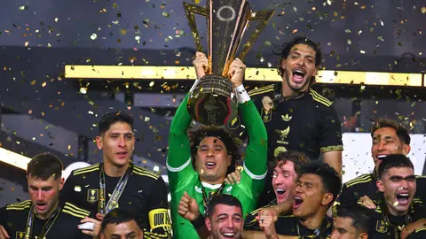 Selección Mexicana en celebración en la Copa Oro 2025 | MEXSPORT