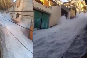 VIDEO: Miles de litros de agua se desperdician por fuga en Álvaro Obregón