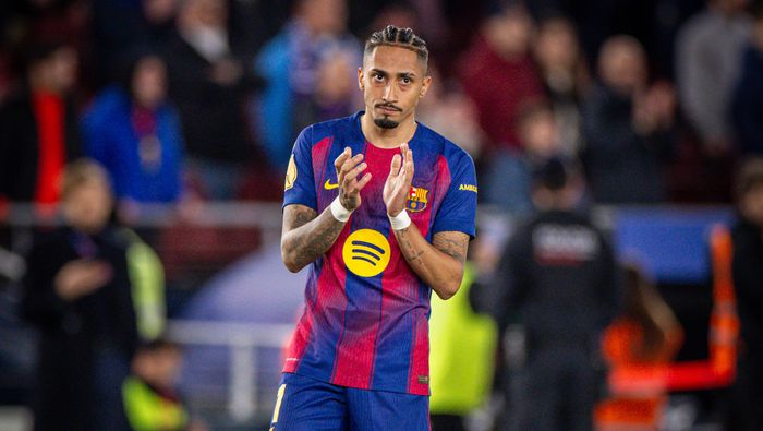 Raphinha habló sobre el arbitraje en la serie ante Atlético de Madrid | X @FCBarcelona