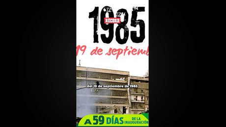 A 59 DÍAS del Mundial: Los abucheos al Presidente Miguel de la Madrid en la inauguración de México 86.
