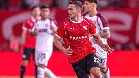 Marcone en un partido de Independiente | IG: @ivanmarcone