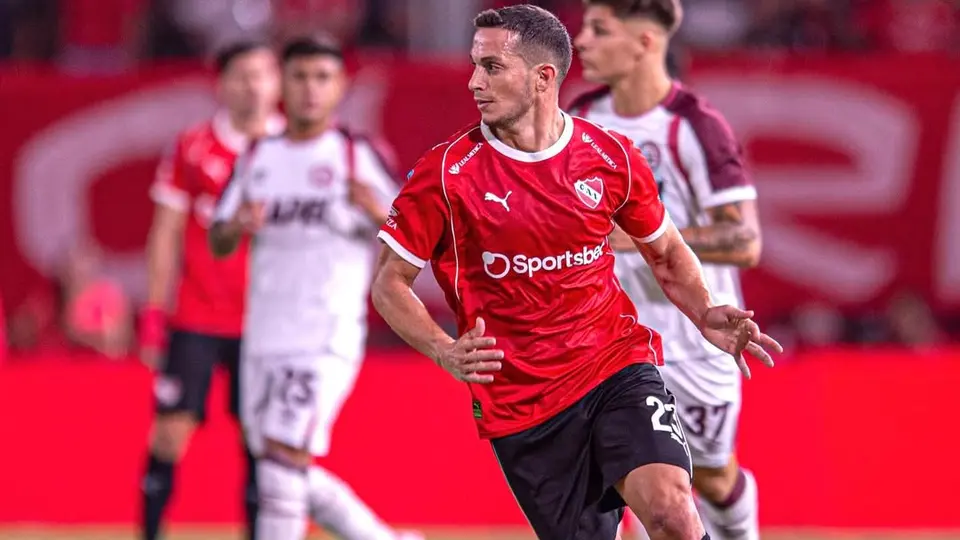 Marcone en un partido de Independiente | IG: @ivanmarcone