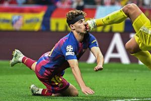 ¡Brutal! El impactante golpe a Fermín López y las polémicas arbitrales del Atleti vs Barcelona