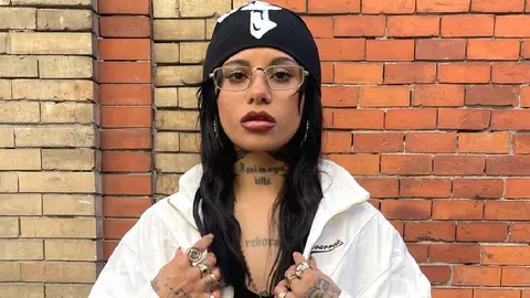 Dagna Mata denuncia falta de pago en video de Christian Nodal. / IG: @dagna.kills
