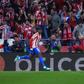 Ademola Lookman en celebración en el partido de Atlético de Madrid contra Barcelona en Champions League | AP