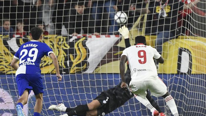 Akor Jerome Adams anota contra Atlético de Madrid en el partido de LaLiga | AFP