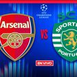 Arsenal vs Sporting Lisboa UEFA Champions League Cuartos de Final Vuelta