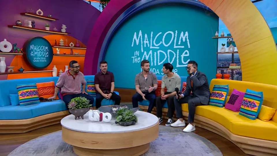 Malcolm el de enmedio en Venga la Alegría: así fue la visita que conquistó a México