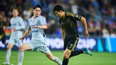 Son en el partido de ida de LAFC contra Cruz Azul en los Cuartos de Final de la Copa de Campeones Concacaf | MEXSPORT