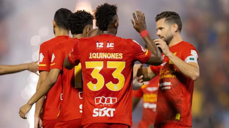 Gol de Quiñones en la Saudi Pro League | x:@Alqadsiah
