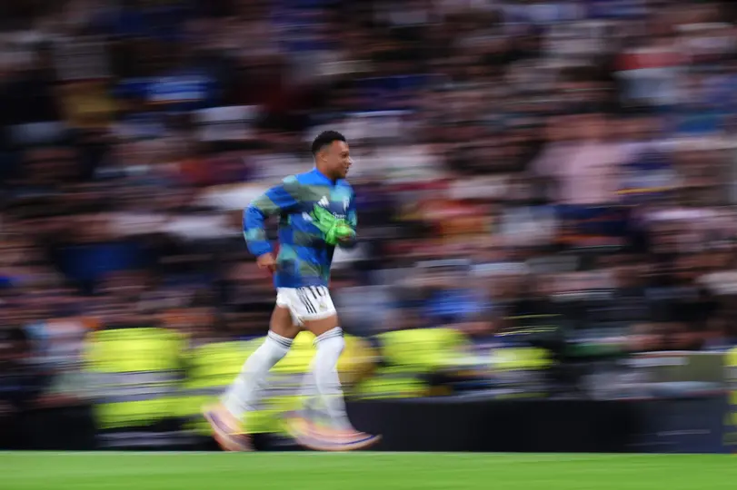 Mbappé previo al duelo entre el Real Madrid vs Real Oviedo | AP