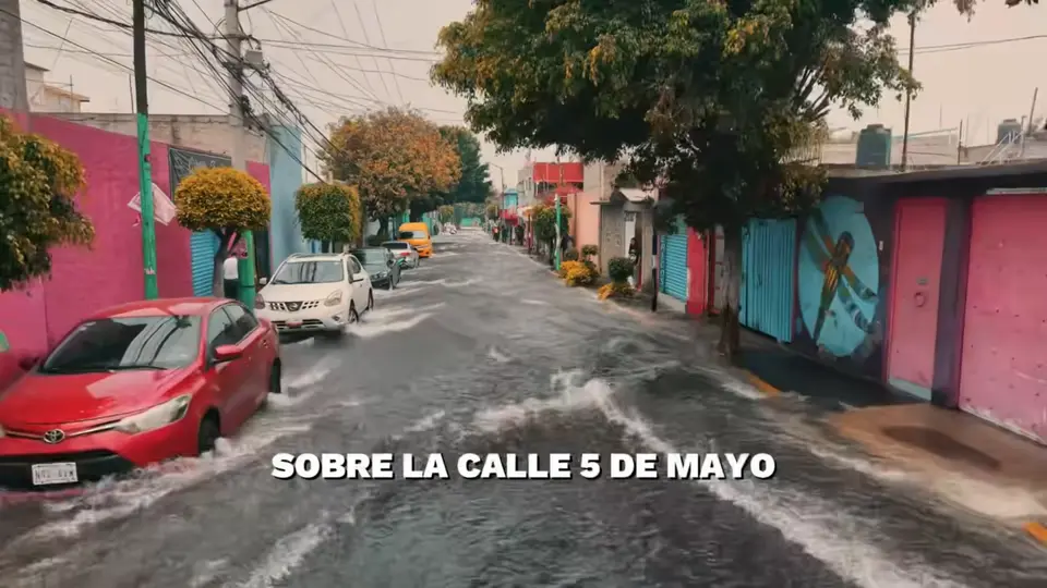 La fuga comenzó desde la mañana del pasado miércoles, lo que causó pánico entre los vecinos / Especial