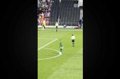 La reacción de Kevin Mier tras su error en el Cruz Azul vs Chivas