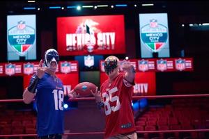 Soberano Jr. y Máscara Dorada unen a la NFL y la lucha libre para promocionar el Mexico City Game 2026