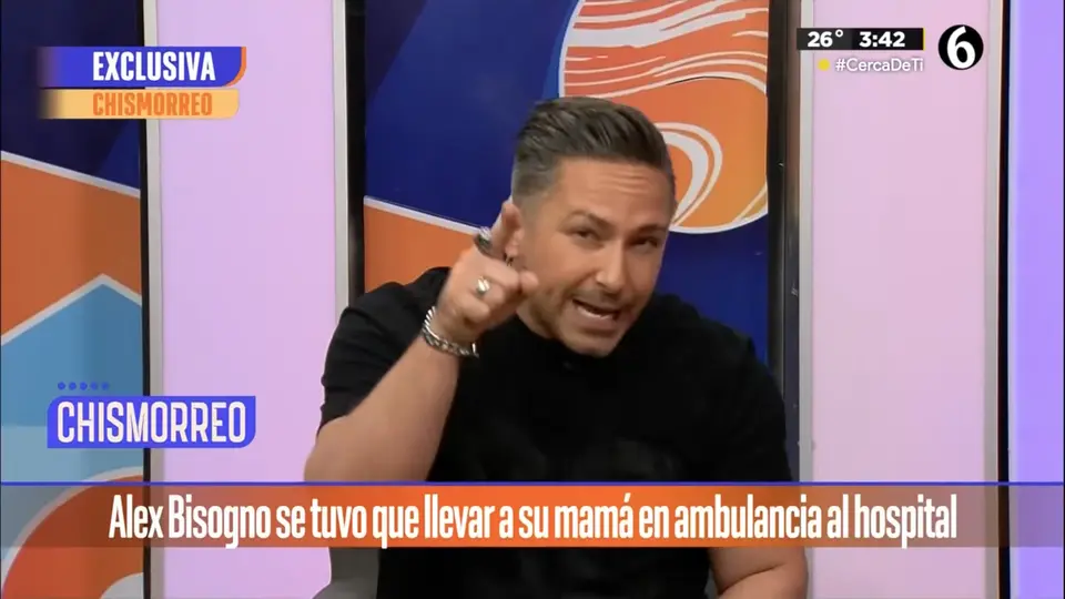 En un tono de enojo, Alex retó a Chapoy a seguir destapando cosas familiares y ver quién perdía más / Especial