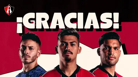 Atlas anunció la baja de tres jugadores | x @AtlasFC