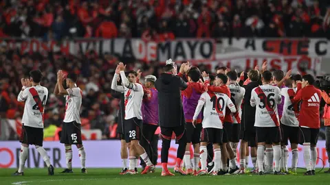Celebración de River Plate | x:@RiverPlate