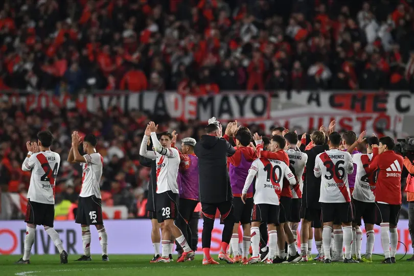 Celebración de River Plate | x:@RiverPlate