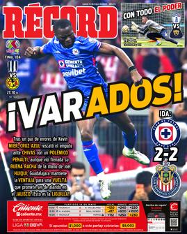 Portada RÉCORD 14 de Mayo de 2026