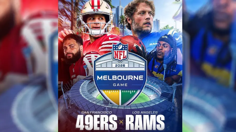 Rams y 49ers se enfrentarán en Australia en la Semana 1  de NFL | X @NFL