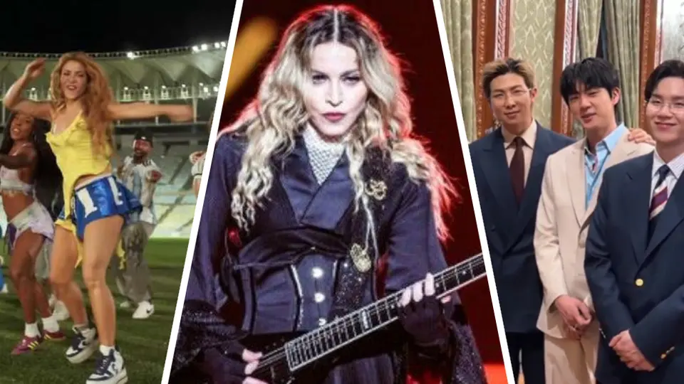 Madonna, Shakira y BTS encabezarán el histórico show de medio tiempo en la Final del Mundial 2026