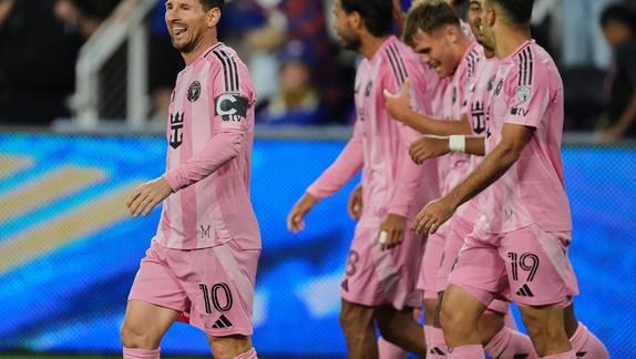 Lionel Messi y Germán Berterame anotan en la victoria del Inter Miami