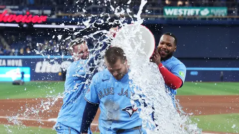Celebración de los Bue Jays | AP