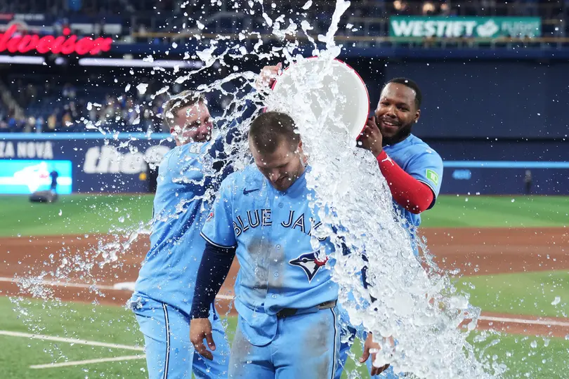 Celebración de los Bue Jays | AP