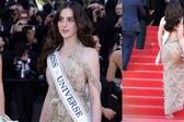VIDEO: Tras el escándalo de Miss Universo, así llegó Fátima Bosch a Cannes 2026