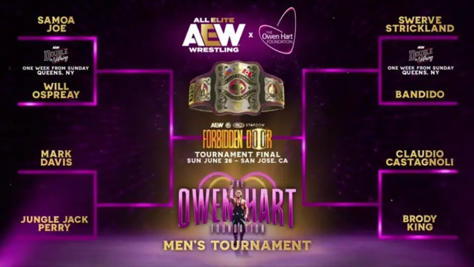Participantes del Torneo de Owen Hart | AEW