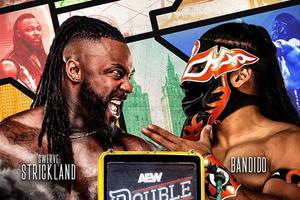 Bandido tendrá dura prueba ante Swerve Strickland en Double or Nothing por el torneo Owen Hart