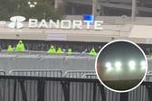 La lluvia se hace presente en el Banorte | MEXSPORT
