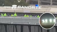 La lluvia se hace presente en el Banorte | MEXSPORT