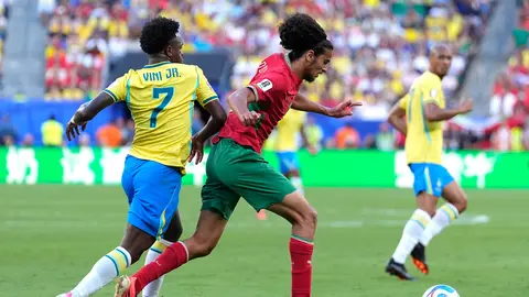 Ayyoub Bouaddi, jugador de Marruecos | AP
