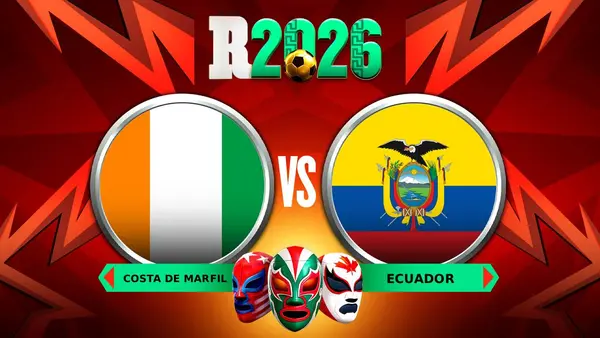 Costa de Marfil vs Ecuador Mundial 2026 Fase de Grupos