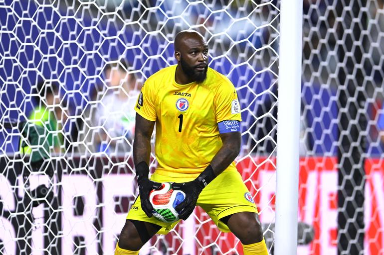 Johnny Placide, arquero de Haití | MEXSPORT