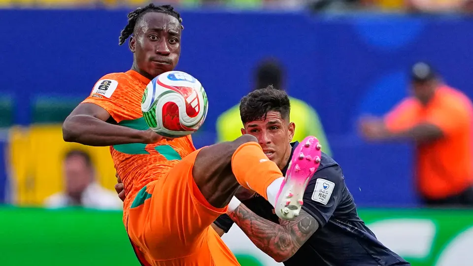 Yan Diomandé, jugador de Costa de Marfil | AP