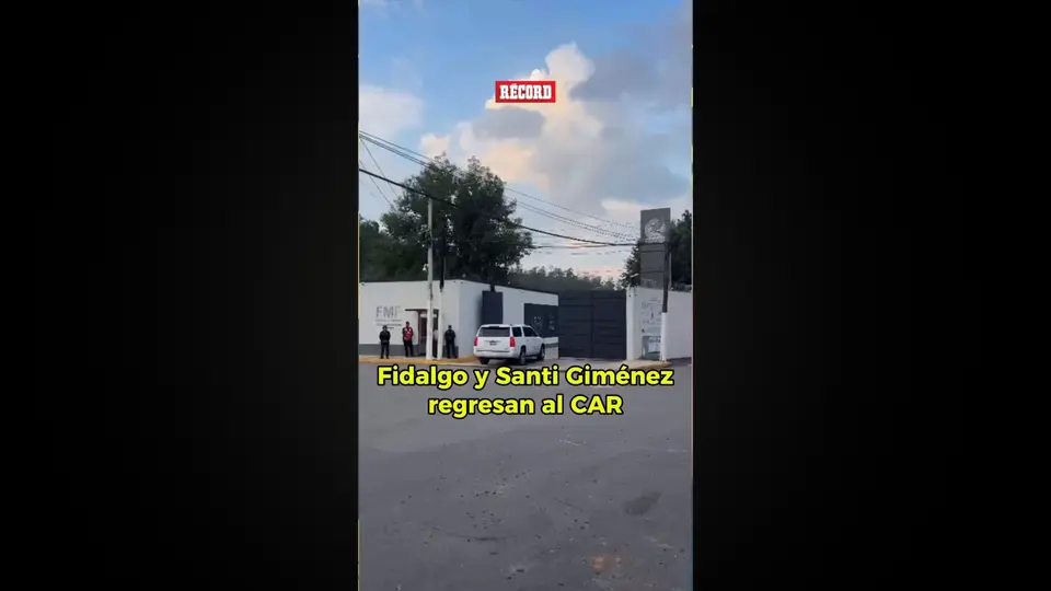 Álvaro Fidalgo y Santiago Giménez vuelven al CAR después de que les dieron su día libre