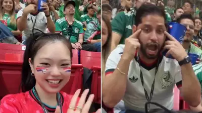 Influencer coreana denuncia racismo de aficionado mexicano durante Corea del Sur vs Chequia
