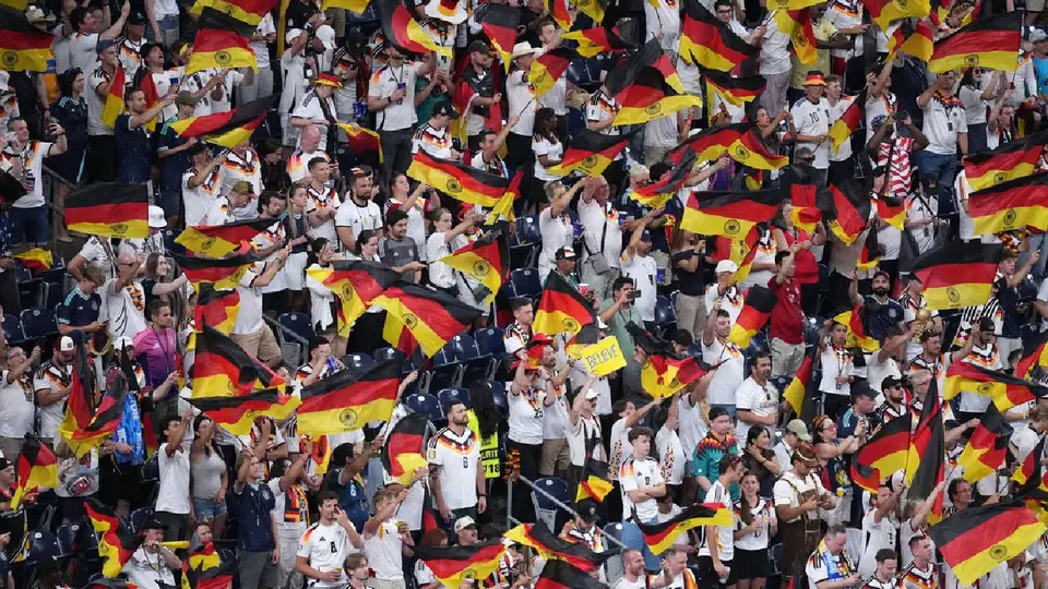 Afición de Alemania en el Estadio de Houston | AP