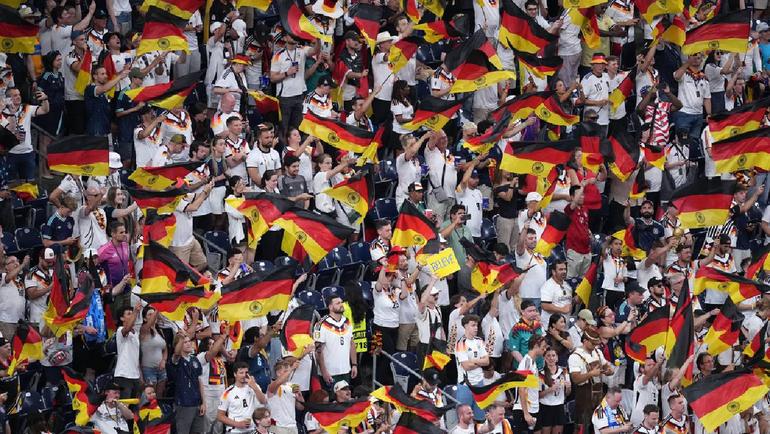 Afición de Alemania en el Estadio de Houston | AP