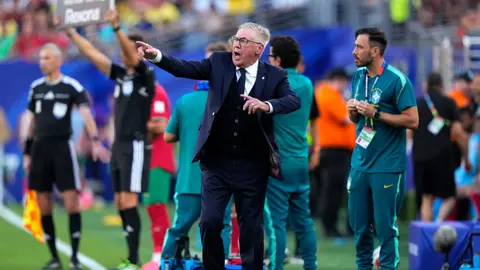Carlo Ancelotti, entrenador de Brasil | AP