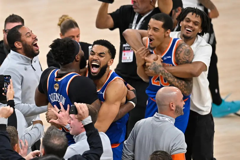 Locura en San Antonio por el campeonato de los Knicks | AP