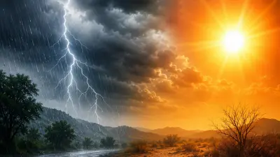 SMN advierte lluvias de hasta 150 mm y temperaturas de 45 grados en varias regiones de México