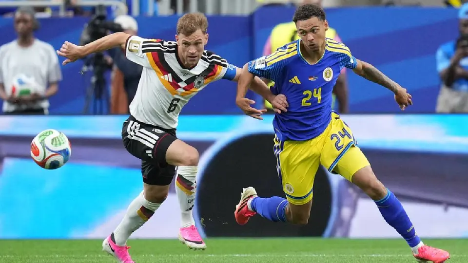 Joshua Kimmich en partido contra Curazao | AP
