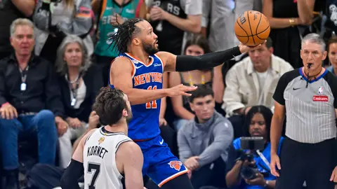Actuación magistral de Jalen Brunson para el campeonato de los Knicks | AP